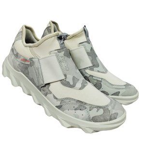 Ecco Women's Size 10 Camouflage Low Slip On Nubuck Sneakers Shoes